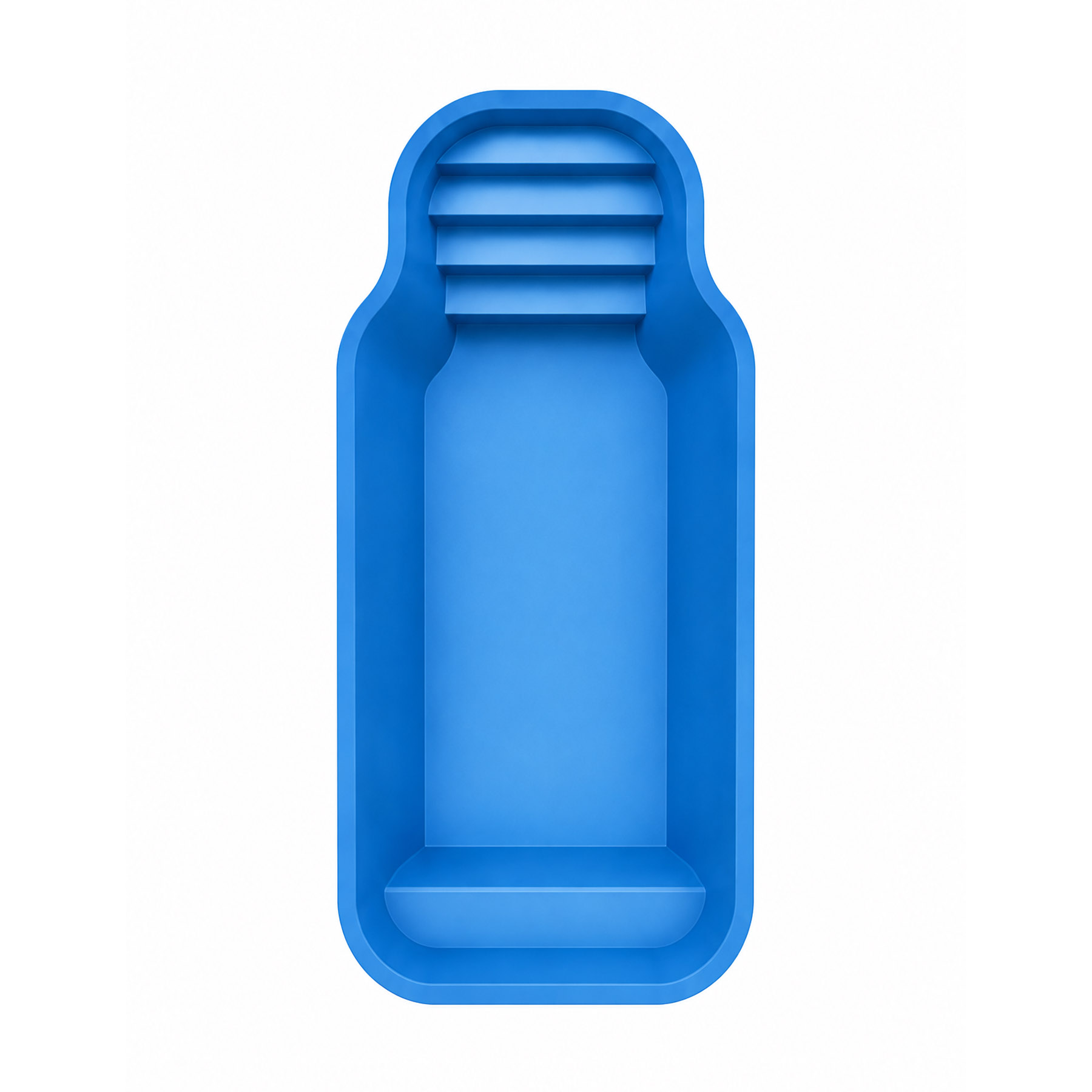 D Line fiberglass pool shell — America Fiberglass Pool Savers