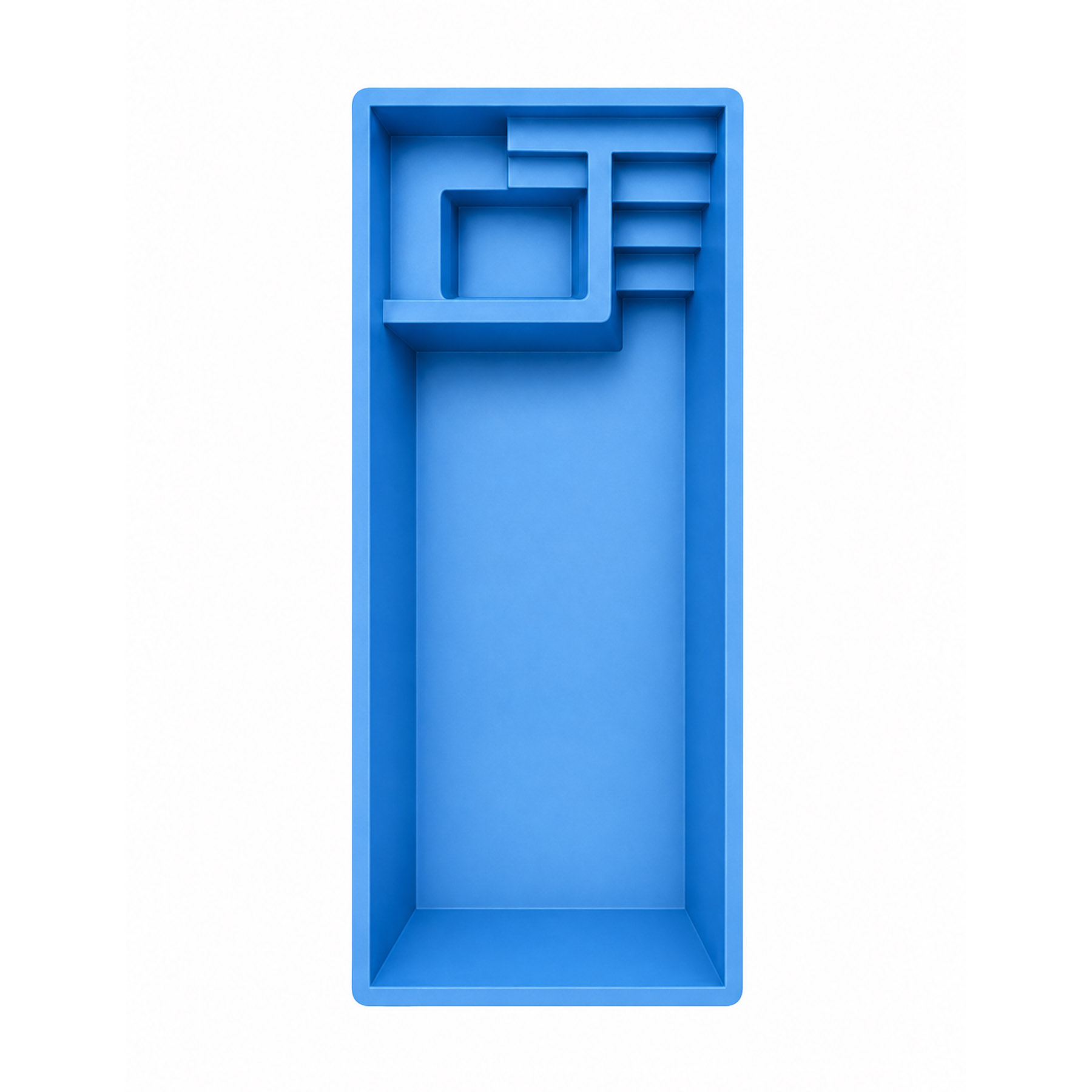 L7 Line fiberglass pool shell — America Fiberglass Pool Savers