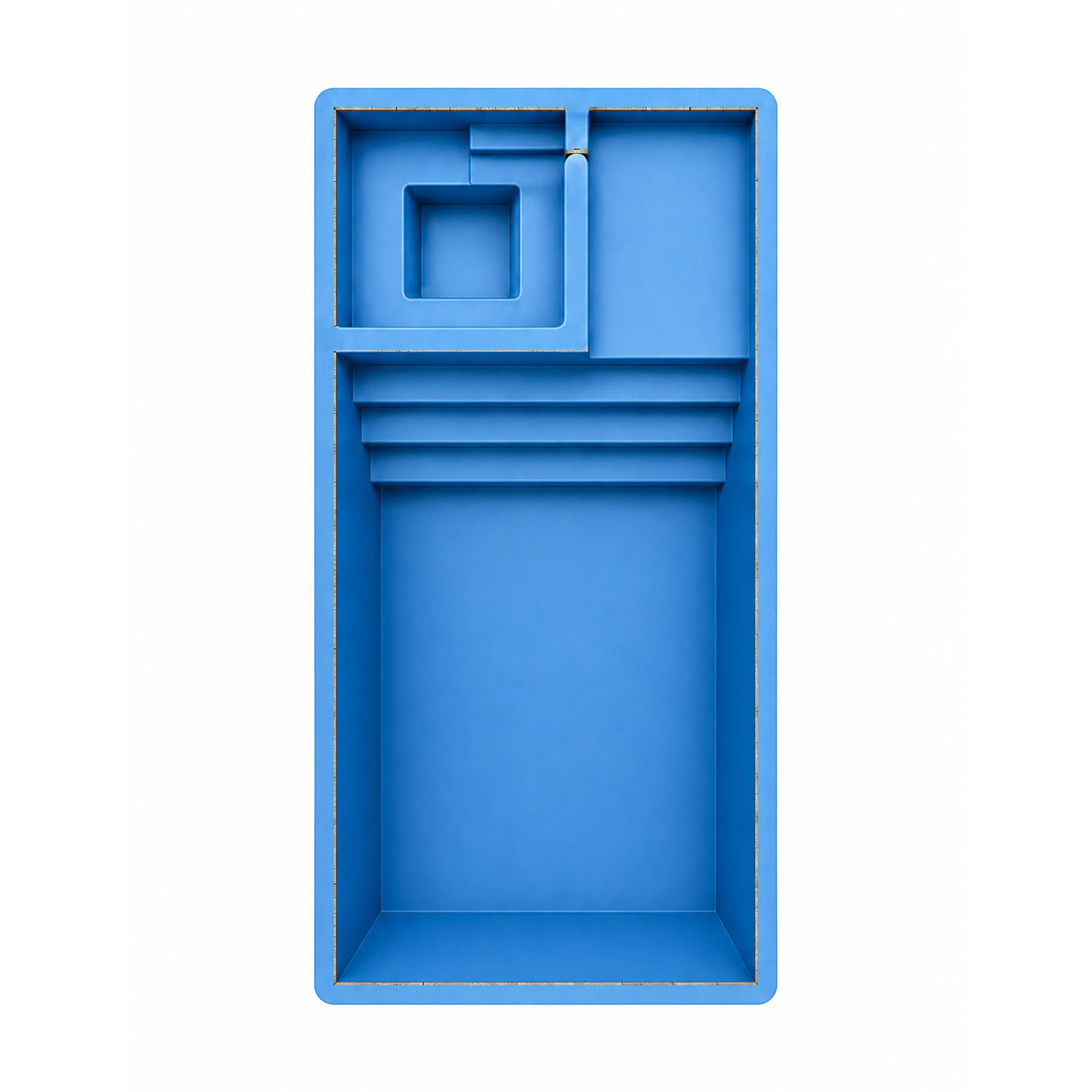 L9 Line fiberglass pool shell — America Fiberglass Pool Savers