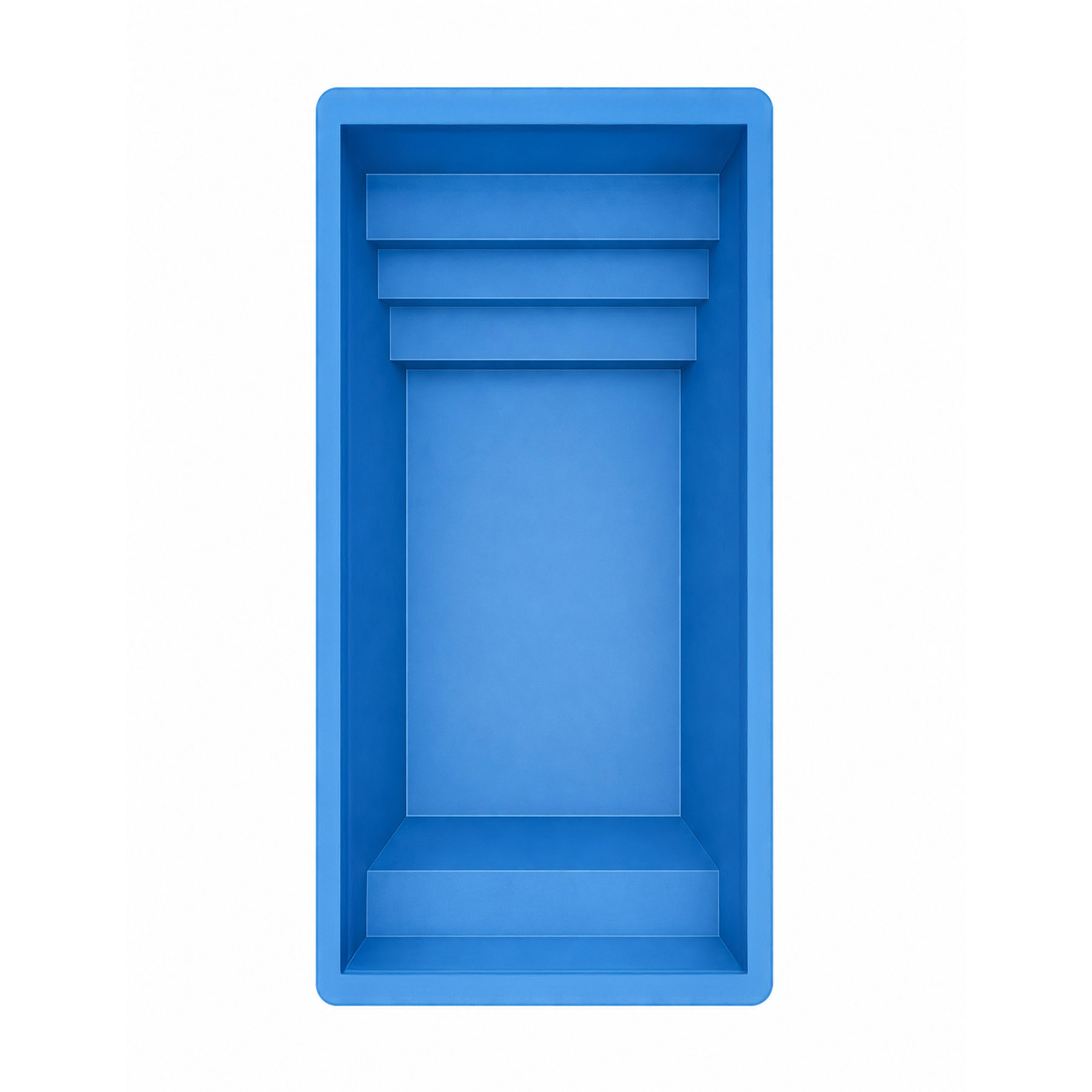 M Line fiberglass pool shell — America Fiberglass Pool Savers